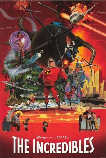 Incredibles Poster - Robert McGinnis